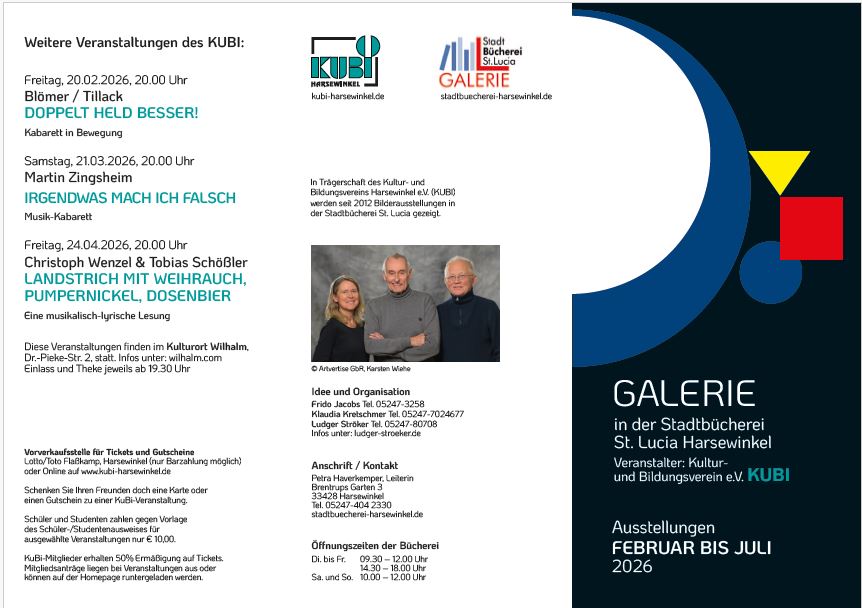 Bildungsvereins Harsewinkel e.V. (KUBI) - Stadtbücherei-Termine